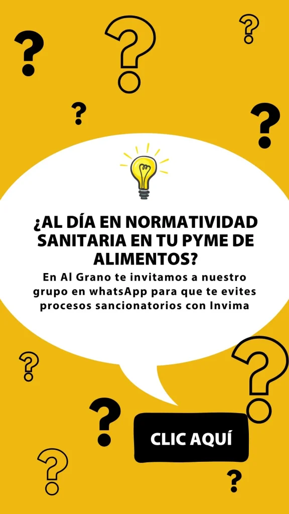 normatividad sanitaria alimentos